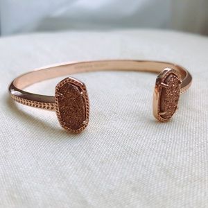Kendra Scott Elton Rose Gold Cuff Bracelet